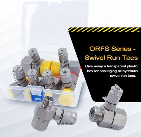 SINOCMP ORFS 6 حزمة الهيدروليكية دوارة تشغيل المحملات الهيدروليكية المحملة موصل ORFS اختبار المحملة اقتران مجموعة لآلات البناء حفارة النظام الهيدروليكي in Kuwait