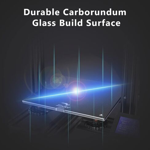 طابعة Creality Ender 3 Neo ثلاثية الأبعاد الرسمية مع مجموعة تسوية السرير التلقائي CR Touch، منصة طباعة زجاج كاربورندوم معدنية كاملة مع وظيفة طباعة استئناف، لوحة رئيسية صامتة 8.66 × 8.66 × 9.84 بوصة in Saudi Arabia