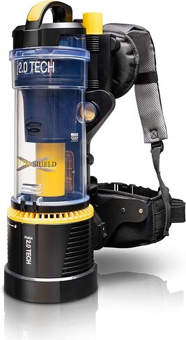 برولوكس مكنسة كهربائية تجارية بدون كيس 2.0 مع مجموعة فوهة طاقة تجارية وفلترة مزدوجة هيبا شيلد in Kuwait