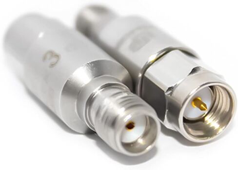 TOJOIN SMA Male to Female Attenuator/Coaxial RF Attenuator, DC to 12.4GHz, 50Ohm, 2W, 3dB/6dB/10dB/20dB/30dB, SMA 12.4G Small Attenuator Mix Pack 5PCS, New Copper Attenuator in Saudi Arabia