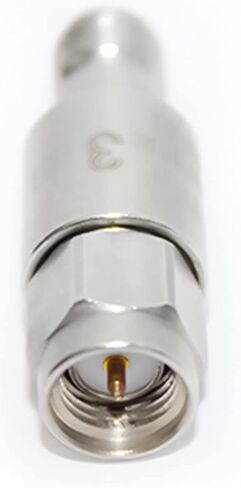 TOJOIN SMA Male to Female Attenuator/Coaxial RF Attenuator, DC to 12.4GHz, 50Ohm, 2W, 3dB/6dB/10dB/20dB/30dB, SMA 12.4G Small Attenuator Mix Pack 5PCS, New Copper Attenuator in Saudi Arabia