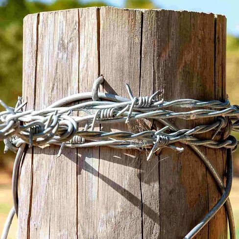200 PCS Steel Wire Fencing Staples, Galvanized U-Shaped Fence Staple Nails, Heavy Duty Fasteners Staples Nails for Wire Mesh and Woven Fencing in Saudi Arabia
