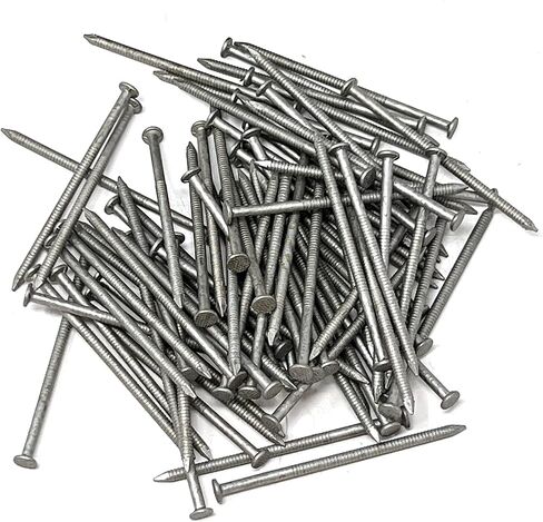 Huttig-Grip Fence Deck Nails 2 inches 6d for Wood Fencing HGN6OGSTDK1 Spiral Shank Outdoor Galvanized Finish, 1 lb Pack of 138 Nails in Kuwait
