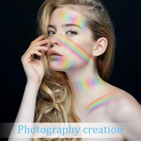 Kanayu 4 قطع الزجاج البصري المنشور الثلاثي 1 "2" 4 "6" أطوال المنشور متساوي الأضلاع مجموعة الزجاج المنشور قوس قزح المنشور التصوير الفوتوغرافي المنشور الكريستال المنشور لتعليم فيزياء الطيف الضوئي الصور الفوتوغرافية in Kuwait