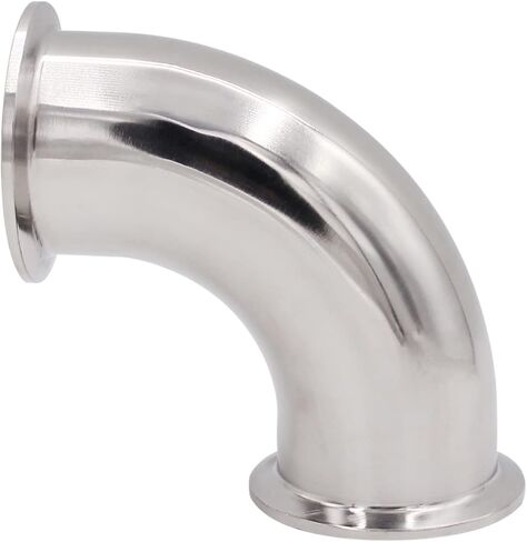 DERNORD 1-1/2 "أنبوب OD الكوع 90 درجة تركيب الأنابيب الصحية SS304 ثلاثي المشبك 1.5 بوصة in Kuwait