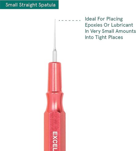 Excelta - 260B-ET - Spatula - Mini - Straight -Three Star - SS - Ergonomic, 0.25" Height, 0.25" Wide, 3" Length in Kuwait