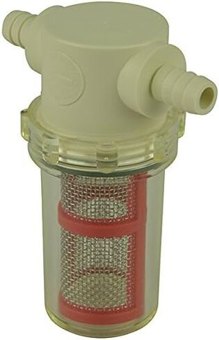 مصفاة خرطوم بارب في لاين 3/8" مع 20 شاشة فلتر شبكية من الفولاذ المقاوم للصدأ. in Kuwait