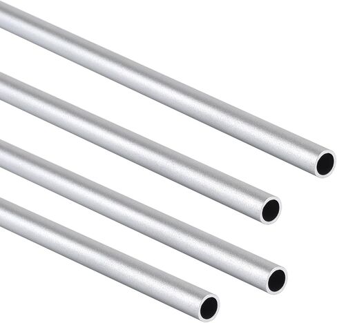 36"Aluminum Tube 6063, Thick-Walled Aluminum Round Tube, 0.04 inch Wall, 3/8 inch OD, 0.3 inch ID, Seamless Aluminum Straight Tubing(Silver, 4 Pack) in Saudi Arabia