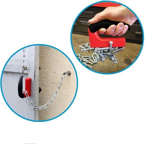 مغناطيس بمقبض مطاطي 160 رطل | مغناطيس قوي مغناطيس قوي بمقبض in Kuwait