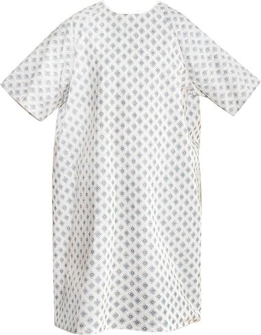 ثوب مستشفى Talvania للجنسين من أربطة الظهر يناسب حتى مقاس XXL in Kuwait