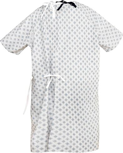 ثوب مستشفى Talvania للجنسين من أربطة الظهر يناسب حتى مقاس XXL in Kuwait