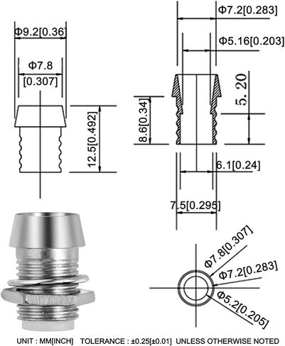 Chanzon 20pcs 3mm Metal Led Holder for Light Emitting Diodes,Diode Lights,Round Lamp Bulb in Saudi Arabia