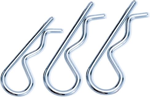 8-20Pack Multisize Flat Head Adjustable Clevis Pin,with Multi-Hole Cylindrical Pin Positioning Pin Clevis Pins Set (Size:M8 x 50, 8) in Saudi Arabia