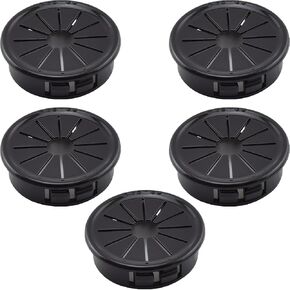 1-Inch Cable Grommets Petal-Shaped Buckle Type Wire Hole Cover for Cord Management and Protection of Cabinet, 5PCS 25mm in Saudi Arabia