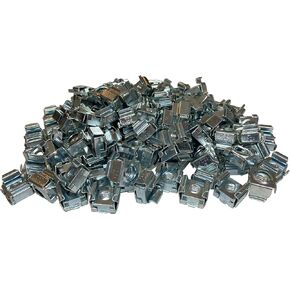 RackGold® 12-24 صواميل قفصية من الزنك سهلة التركيب، 100 عبوة - مصنوعة في الولايات المتحدة الأمريكية in Kuwait