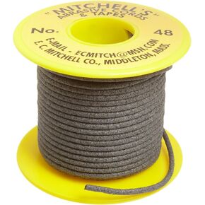 Mitchell Abrasives 48 سلك مكشوط مستدير، أوكسيد من الألومنيوم 150 حبيبة. قطر 093" x 25 قدم in Kuwait