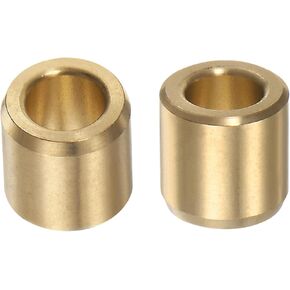 HARFINGTON 2 قطعة محامل الأكمام 10 مللي متر × 14 مللي متر × 30 مللي متر ملفوفة البطانات Oilless سبائك النحاس