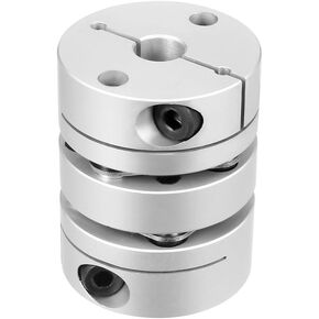 Uxcell 8mmx12mm المشبك ضيق عمود المحرك 2 الحجاب الحاجز اقتران المقرنة in Kuwait