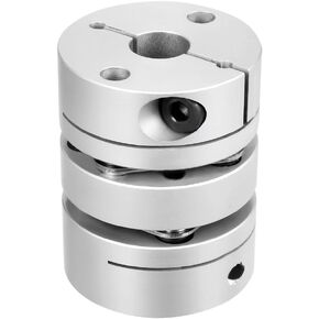 uxcell 8mmx12mm Clamp Tight Motor Shaft 2 Diaphragm Coupling Coupler in Kuwait