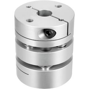uxcell 12mmx12mm Clamp Tight Motor Shaft 2 Diaphragm Coupling Coupler in Saudi Arabia