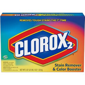Clorox 2 Laundry Stain Remover and Color Booster Powder, 49.2 Ounce