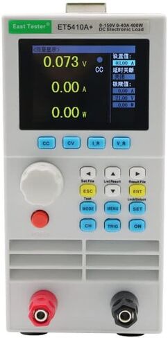 East Tester DC Electronic Load Tester 400W Programmable Battery Testers 0-150V,, 0-20A *2, ET5420A+,gray color in Saudi Arabia