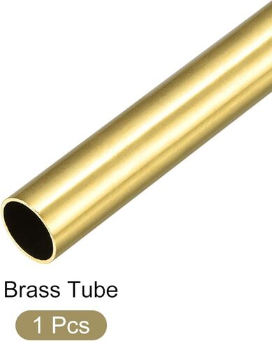 أنبوب نحاسي METALLIXITY (20 مم OD × 1 مم جدار T × 200 مم طول)، أنابيب مستقيمة - للتأثيث المنزلي، والآلات، والحرف اليدوية in Kuwait