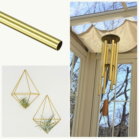 أنبوب نحاسي METALLIXITY (6.5 مم OD × 0.2 مم جدار T × 300 مم طول) 8 قطع، أنابيب مستقيمة - للتأثيث المنزلي، والآلات، والحرف اليدوية اليدوية in Kuwait