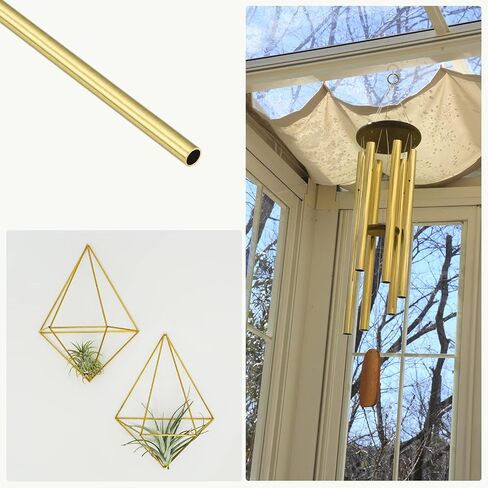 METALLIXITY Brass Tube (3mm OD x 0.2mm Wall T x 300mm L) 3Pcs, Straight Tubing - for Home Furnishing, Machinery, DIY Handicraft in Saudi Arabia