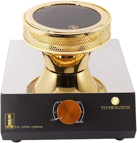 YUCHENGTECH سخان شعاع الهالوجين الموقد الذكي سيفون شعاع سخان لصانع القهوة هاريو ياما سيفون (ترقية 110-120 فولت) (110 فولت) in Kuwait