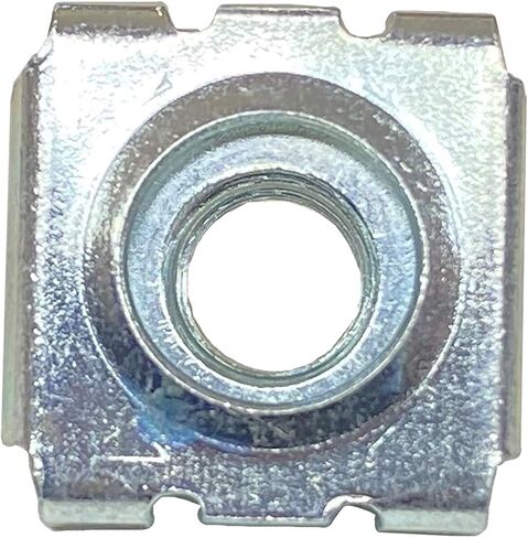 RackGold® 12-24 صواميل قفصية من الزنك سهلة التركيب، 100 عبوة - مصنوعة في الولايات المتحدة الأمريكية in Kuwait