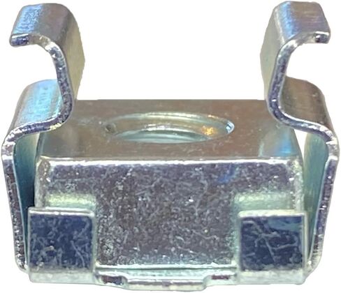 RackGold® 12-24 صواميل قفصية من الزنك سهلة التركيب، 100 عبوة - مصنوعة في الولايات المتحدة الأمريكية in Kuwait