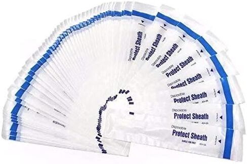 أكمام كاميرا غمد الأسنان من بونيو-أورال 500 قطعة / غمد/غطاء للاستعمال مرة واحدة للكاميرا الفموية (500 قطعة) in Kuwait