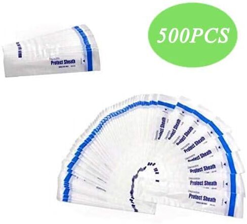 أكمام كاميرا غمد الأسنان من بونيو-أورال 500 قطعة / غمد/غطاء للاستعمال مرة واحدة للكاميرا الفموية (500 قطعة) in Kuwait