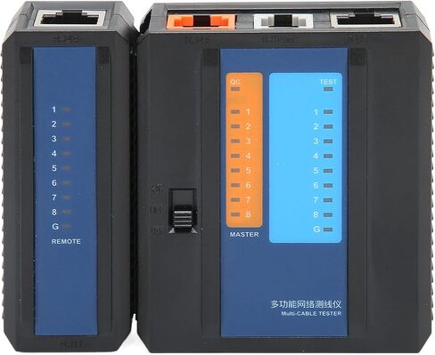 اختبار كابل الشبكة، أداة اختبار كابل إيثرنت سلك RJ45 متعددة الأغراض، لـ RJ45 RJ11 RJ12 CAT5 CAT6 CAT7 CAT8، 500 متر/1640.4 قدم in Kuwait