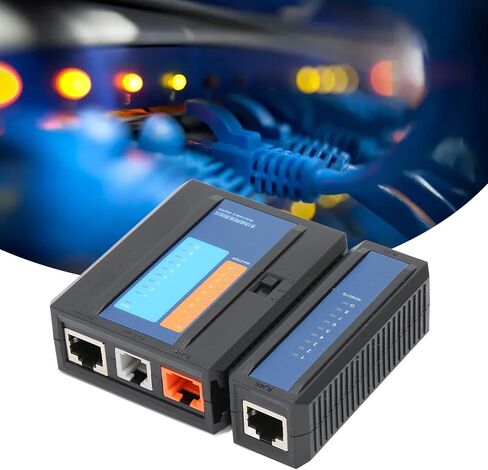 اختبار كابل الشبكة، أداة اختبار كابل إيثرنت سلك RJ45 متعددة الأغراض، لـ RJ45 RJ11 RJ12 CAT5 CAT6 CAT7 CAT8، 500 متر/1640.4 قدم in Kuwait