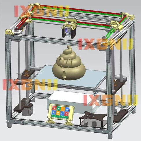 3030 T Slot Aluminum Extrusion for 3D Printer Parts and CNC DIY Silver 1500mmX4 in Kuwait