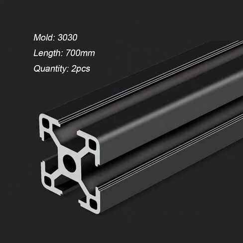 3030 T فتحة الألومنيوم لأجزاء الطابعة ثلاثية الأبعاد و CNC DIY فضي 1500mmX4 in Kuwait