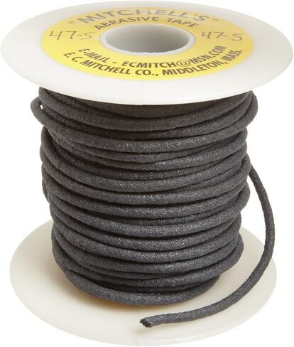 Mitchell Abrasives 47-S سلك مكشوط مستدير، كربيد سيليكون 120 حبيبة قطر 125" x 25 قدم in Kuwait