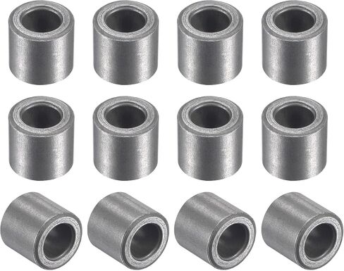 uxcell Sleeve Bearings 8mm Bore 14mm OD 12.5mm Length Sintered Iron Self-Lubricating Bushings 12pcs in Saudi Arabia
