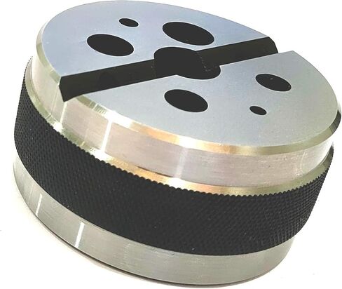 Machinist Toolmaker's 3" Inches Diameter Bench Block 1/8" to 5/8" Hole Diameter in Saudi Arabia