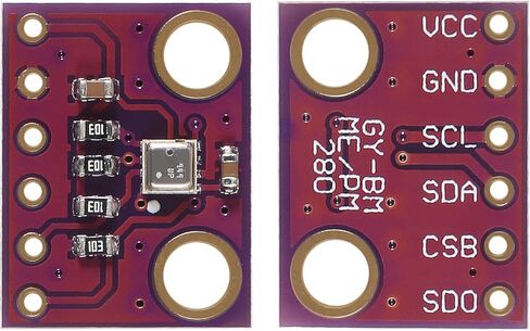 3 قطعة BME280 3.3 فولت وحدة استشعار ضغط درجة الحرارة والرطوبة IIC I2C GY-BME280-3.3V in Kuwait