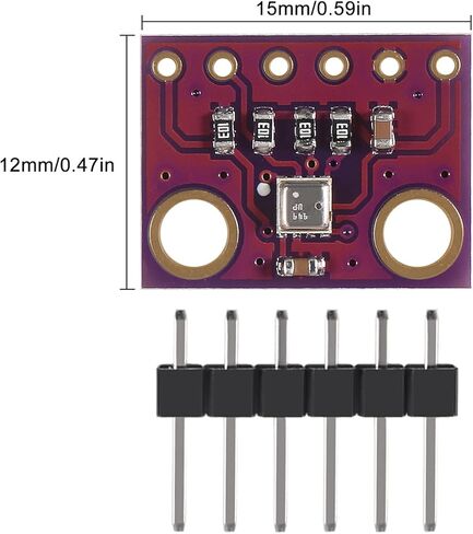 3 قطعة BME280 3.3 فولت وحدة استشعار ضغط درجة الحرارة والرطوبة IIC I2C GY-BME280-3.3V in Kuwait
