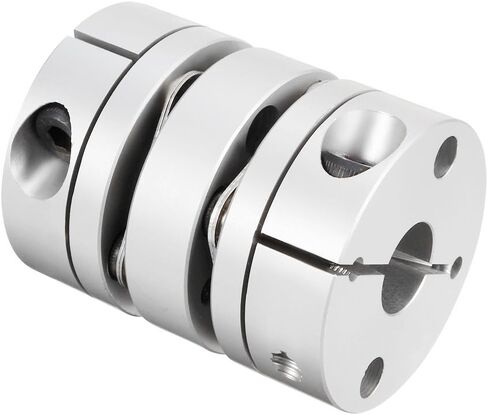 Uxcell 8mmx12mm المشبك ضيق عمود المحرك 2 الحجاب الحاجز اقتران المقرنة in Kuwait