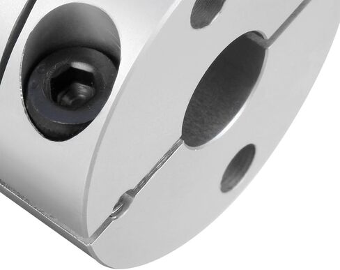 Uxcell 8mmx12mm المشبك ضيق عمود المحرك 2 الحجاب الحاجز اقتران المقرنة in Kuwait