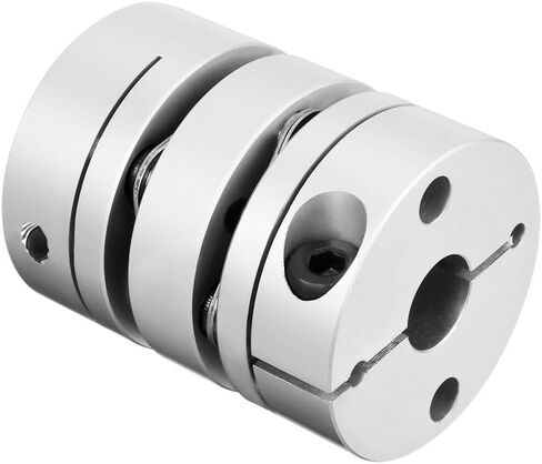 Uxcell 8mmx12mm المشبك ضيق عمود المحرك 2 الحجاب الحاجز اقتران المقرنة in Kuwait