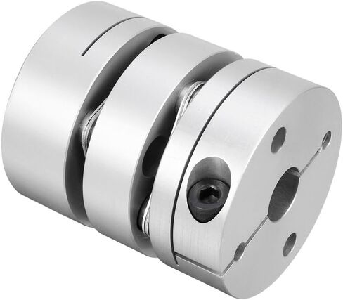 Uxcell 12mmx12mm المشبك ضيق عمود المحرك 2 الحجاب الحاجز اقتران مقرنة in Saudi Arabia