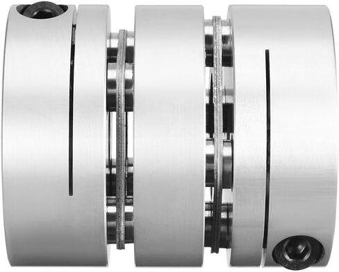 Uxcell 12mmx12mm المشبك ضيق عمود المحرك 2 الحجاب الحاجز اقتران مقرنة in Saudi Arabia
