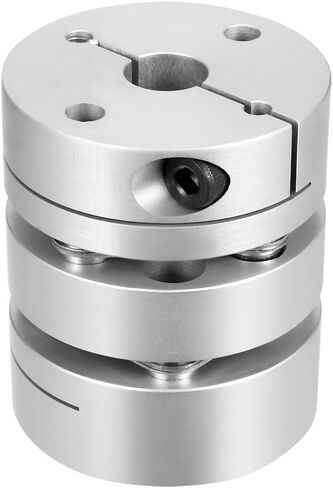 Uxcell 12mmx12mm المشبك ضيق عمود المحرك 2 الحجاب الحاجز اقتران مقرنة in Saudi Arabia