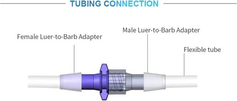 10x Female Luer Lock 3/16" 4.8mm PP Hose Barb in Kuwait